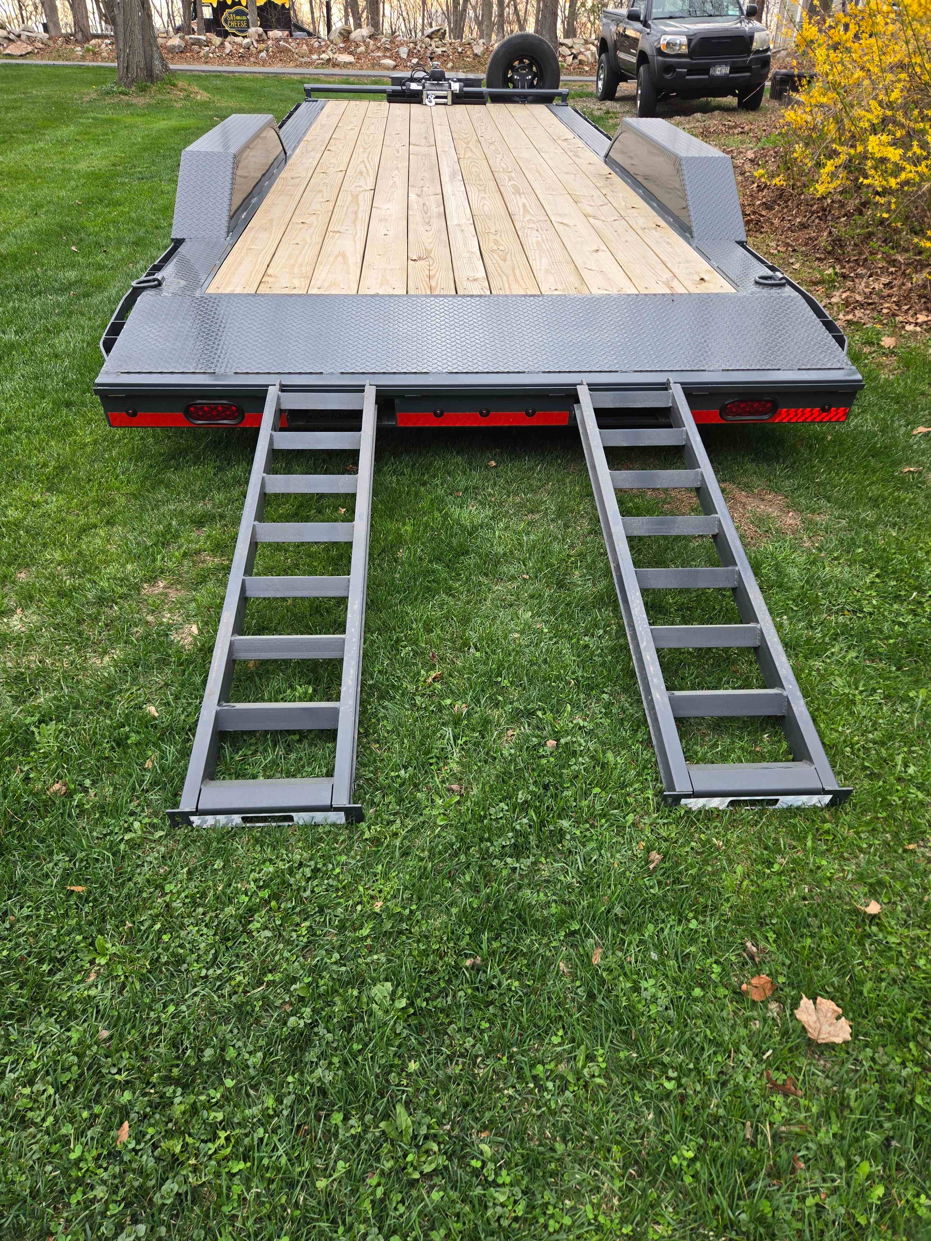 102" x 22' Car Hauler Trailer - Thumbnail 3