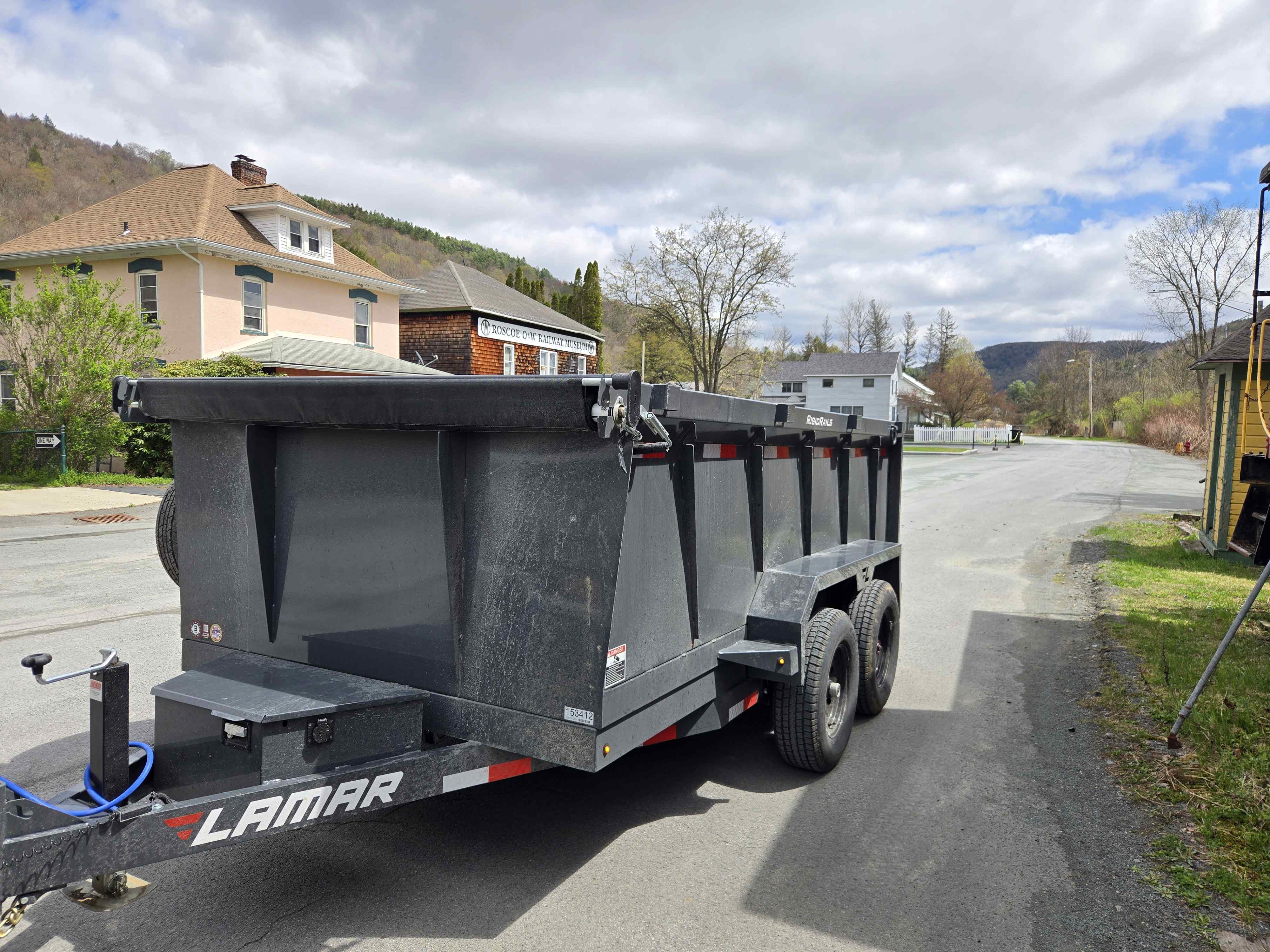 6.5x12 Lamar Dump Trailer - Thumbnail 5